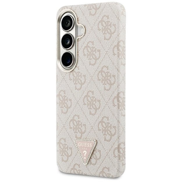 Guess 4G Triangle Logo MagSafe - Samsung Galaxy S26 Case (Pink)