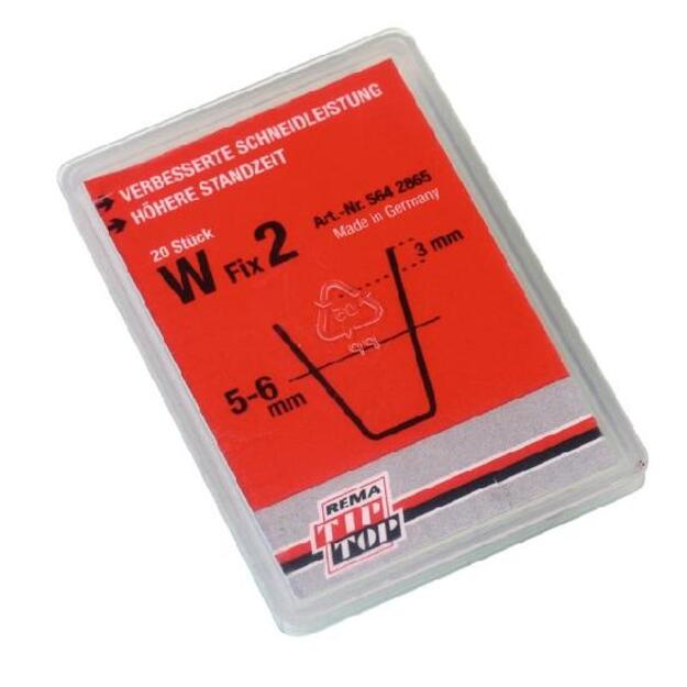 Peiliukai kampuoti Fix-2 20vnt  