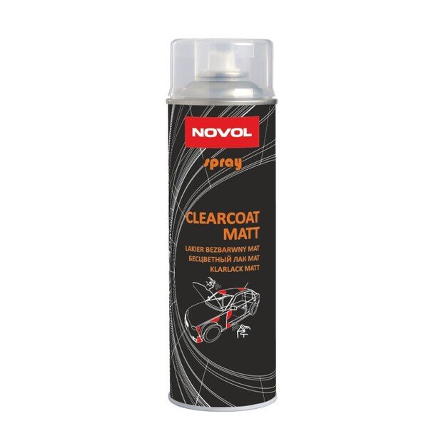 Matinis lakas aerozolinis 500ml SPRAY CLEARCOAT MATT  
