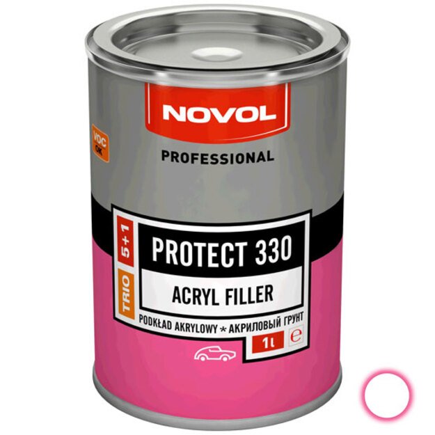 Akrilinis gruntas PROTECT 330 5+1 HS baltas 1 l  