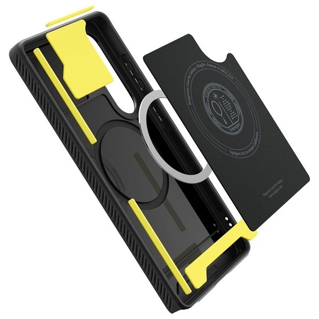Spigen Rugged Armor Mag MagSafe - Case for Samsung Galaxy S25 Ultra (Matte Black)