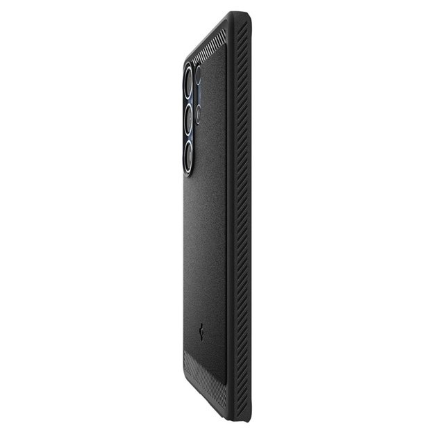 Spigen Rugged Armor Mag MagSafe - Case for Samsung Galaxy S25 Ultra (Matte Black)