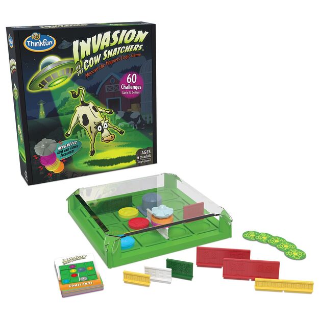 ThinkFun Board Game Invasion of the Cow Snatchers