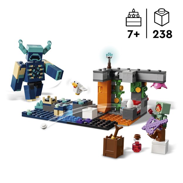 LEGO Minecraft The Warden Encounter
