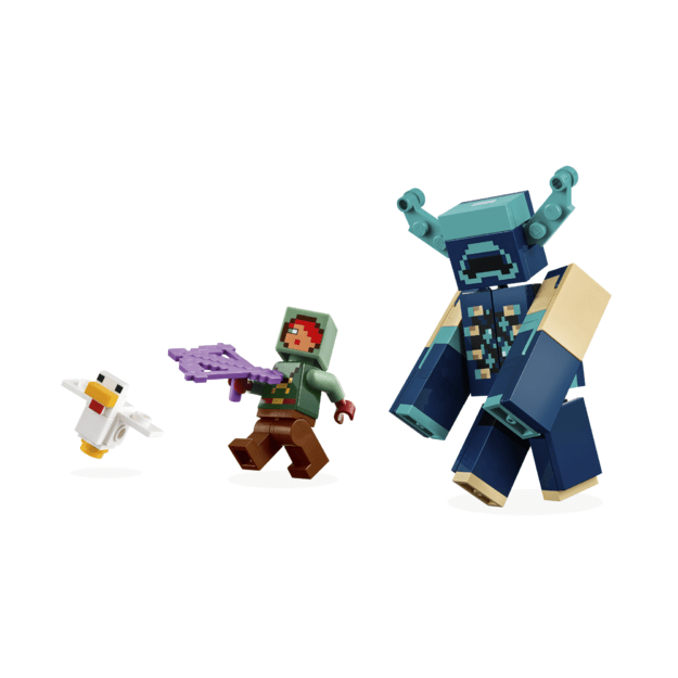 LEGO Minecraft The Warden Encounter