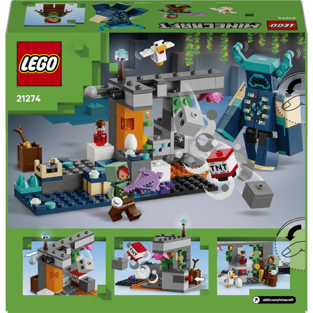 LEGO Minecraft The Warden Encounter