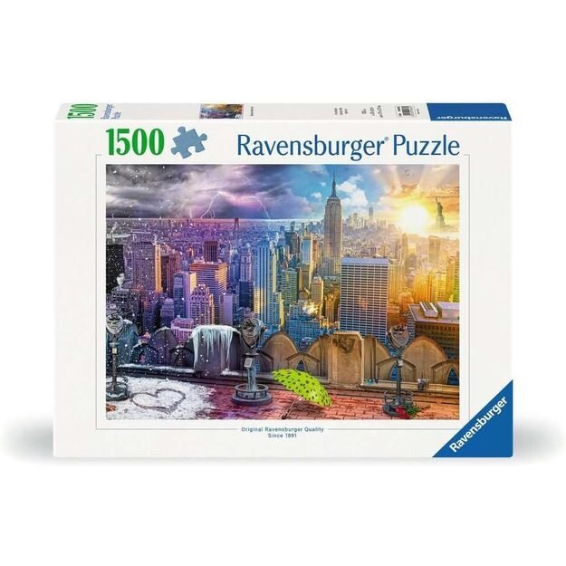 Ravensburger Puzzle 1500 pc Seasons in New York