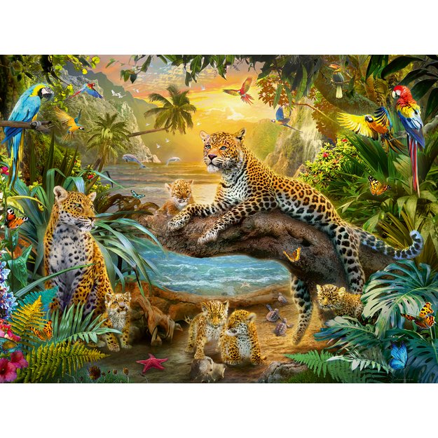 Ravensburger Puzzle 1500 pc Savannah comes to life