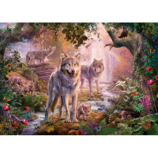 Ravensburger Puzzle 1000 pc Summer Wolves