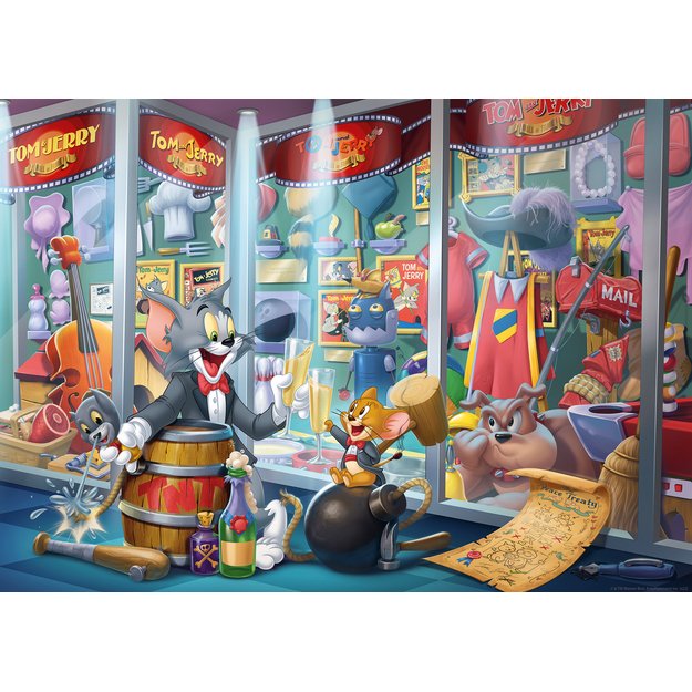 Ravensburger Puzzle 1000 pc Tom & Jerry Cult