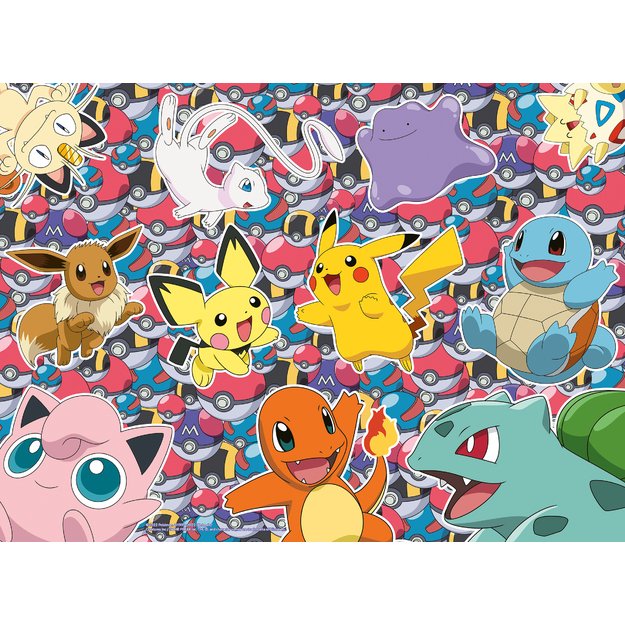Ravensburger Puzzle 100 Pieces: Pokemon And Friends