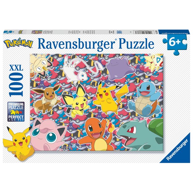 Ravensburger Puzzle 100 Pieces: Pokemon And Friends