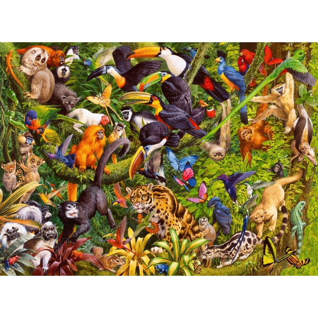 Ravensburger Puzzle 200 pc Tropical Rainforest