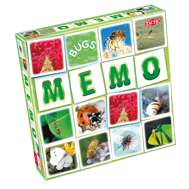 Tactic Board Game Memo Insects