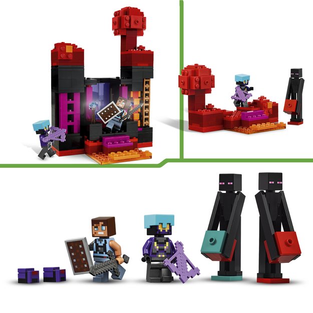 LEGO Minecraft The Enderman Tower
