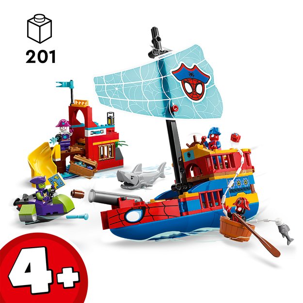 LEGO Team Spidey Pirate Ship