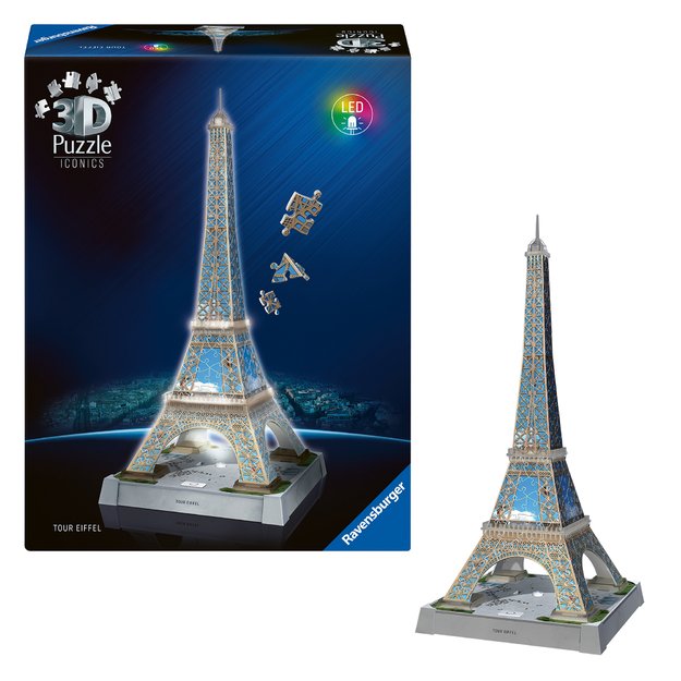 Ravensburger 3D Puzzle With LED Light: Eiffel Tower