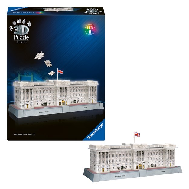 Ravensburger 3D Puzzle With LED Light: Buckingham Palace