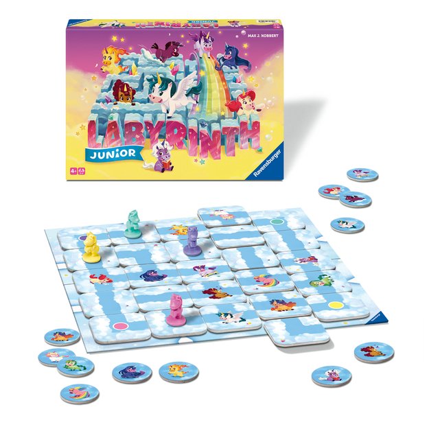 Ravensburger Board Game Junior Labyrinth  Unicorns