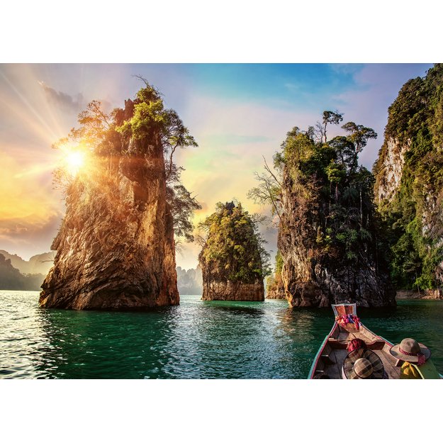 Ravensburger Puzzle 1000 Pieces: Three rocks in Cheow,Thailand