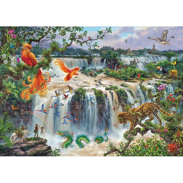 Ravensburger Puzzle 1000 Pieces: Fantastic Waterfall Iguaz