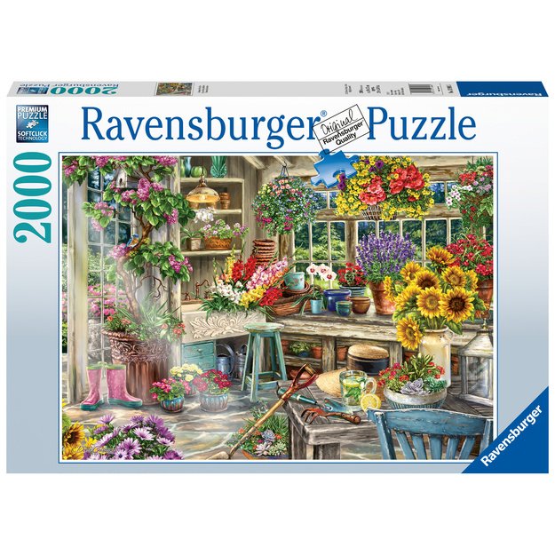 Ravensburger Puzzle 2000 pc Gardener s Paradise