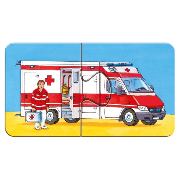 Ravensburger My First Puzzle 9x2 pc Commercial vehicles