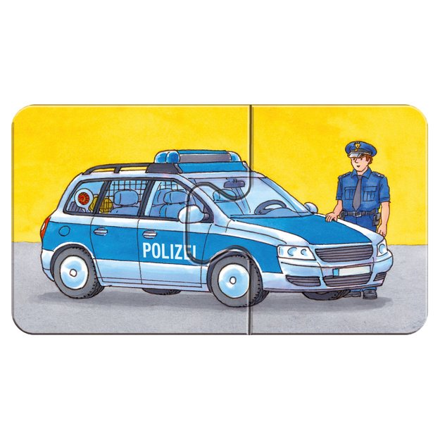 Ravensburger My First Puzzle 9x2 pc Commercial vehicles