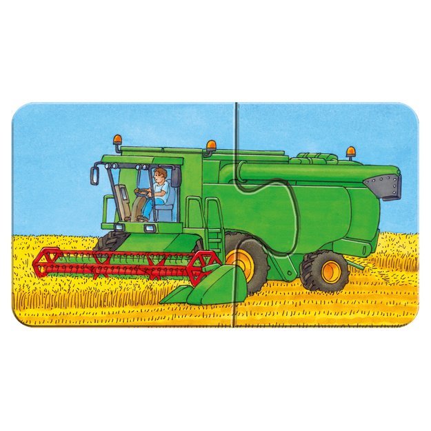Ravensburger My First Puzzle 9x2 pc Commercial vehicles