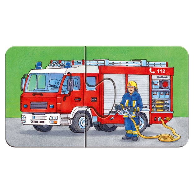 Ravensburger My First Puzzle 9x2 pc Commercial vehicles