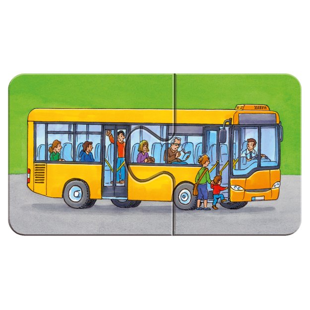 Ravensburger My First Puzzle 9x2 pc Commercial vehicles