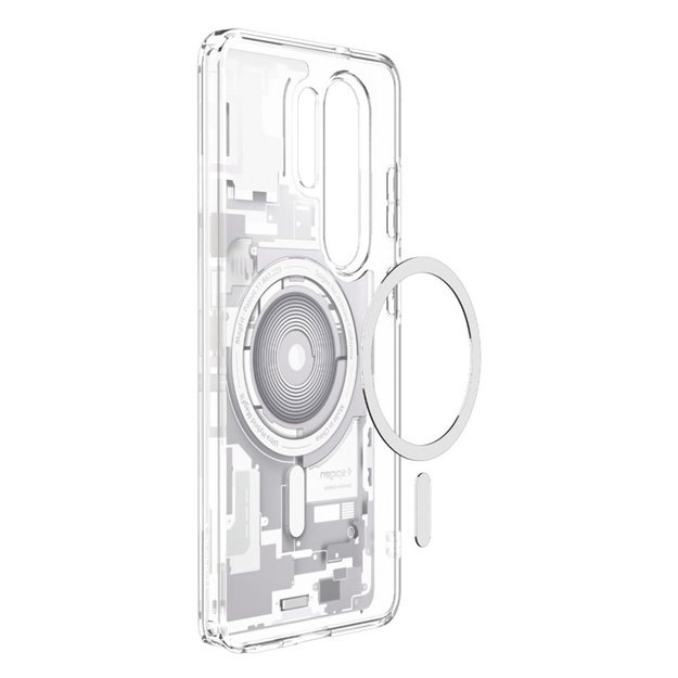 Spigen Ultra Hybrid Mag MagSafe - Case for Samsung Galaxy S26 Ultra (Zero One White)