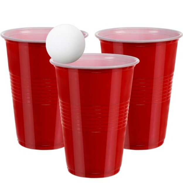 Beer Pong žaidimas – 50 puodelių Ruhhy 21232