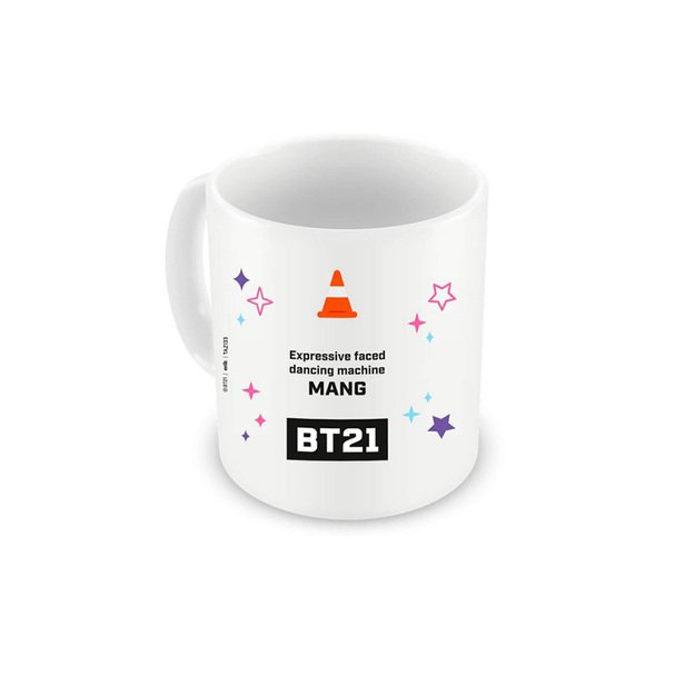 BT21 - Keraminis puodelis 350 ml VIDUJE MANG