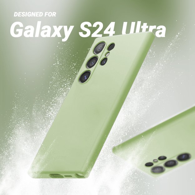 Crong Color Cover – dėklas, skirtas Samsung Galaxy S24 Ultra (Mint)