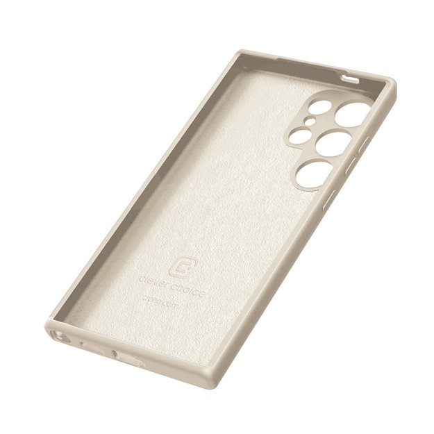Crong Color Cover – dėklas Samsung Galaxy S24 Ultra (smėlio spalvos)