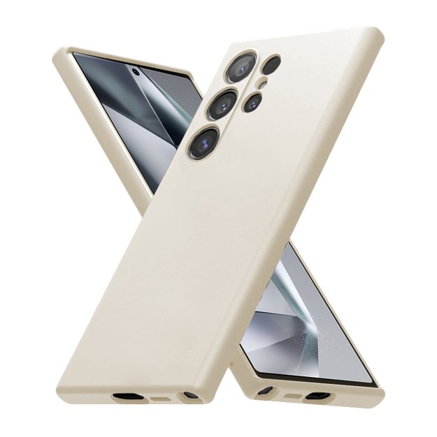 Crong Color Cover – dėklas Samsung Galaxy S24 Ultra (smėlio spalvos) 1