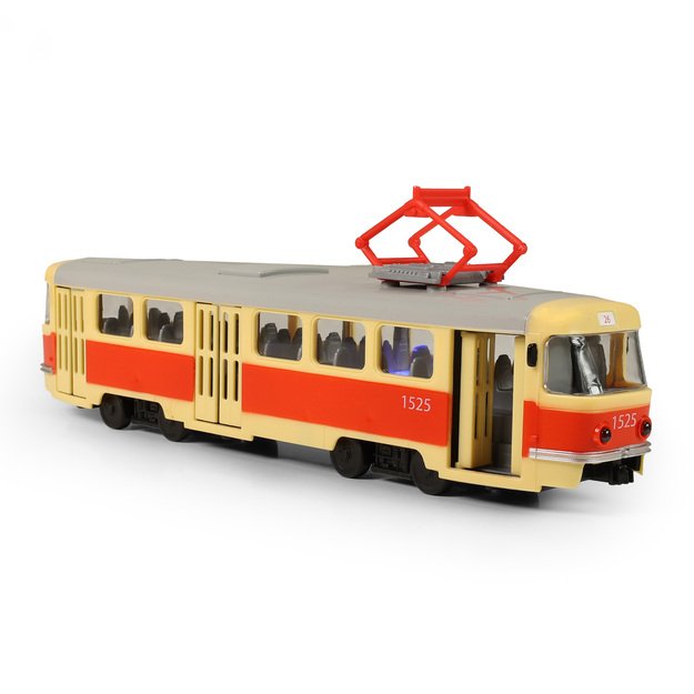 Czech tram reporting stops 28 cm 3