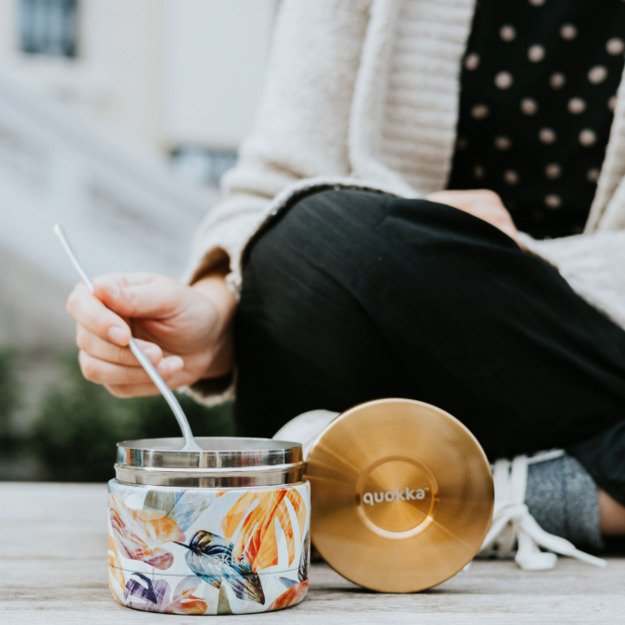 Quokka Whim – nerūdijančio plieno maisto stiklainis 360 ml (ruduo) 2