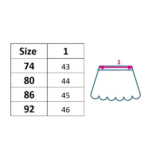 2 dalių rinkinys mergaitei New Baby Cool Girls baltas, dydis 74 (6-9m), 74 (6-9m)