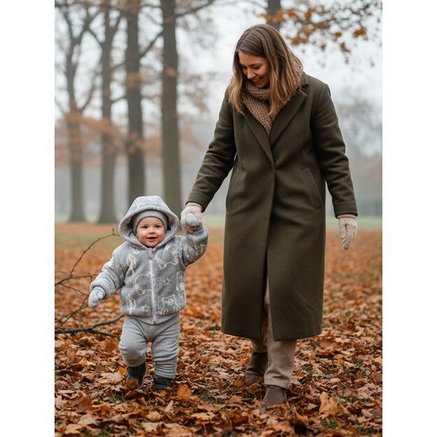 Kūdikių izoliuotas Wellsoft gobtuvas Wellsoft Winter times, 68 (4-6m) 2