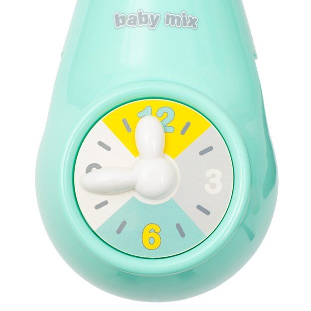 Karuselė virš lovytės su šviesos projektoriumi Baby Mix mint