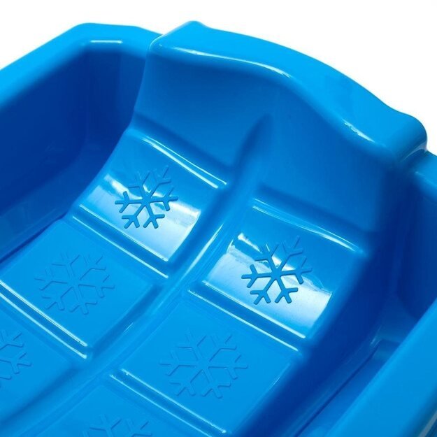 Plastikinis bobslejas su stabdžiais Baby Mix KAROL mėlynas 1