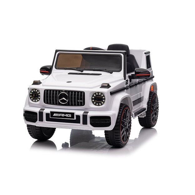 Elektromobilis Baby Mix Mercedes-Benz G63 AMG baltas