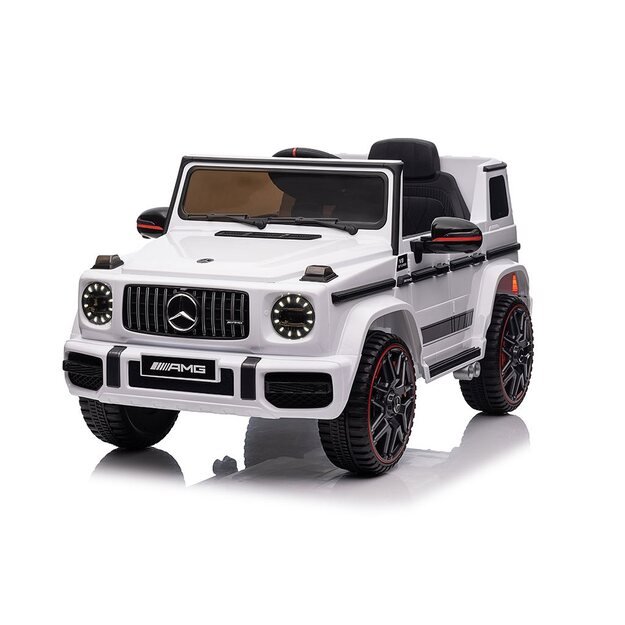 Elektromobilis Baby Mix Mercedes-Benz G63 AMG baltas