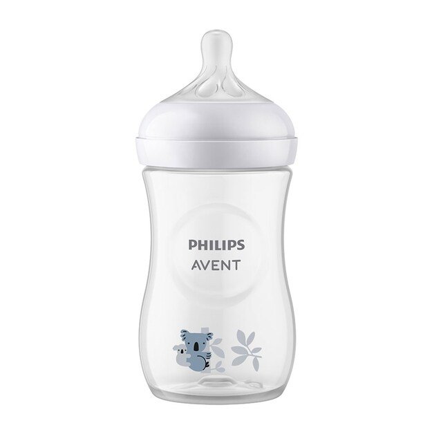 Avent Natural Response Bottle 260 ml +1m koala