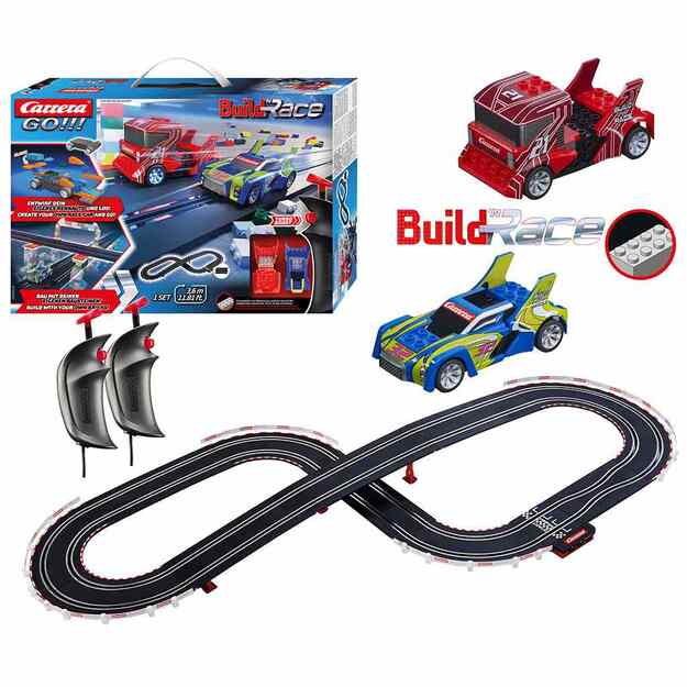 Carrera Go Build n Race – lenktynių rinkinys 3,6 m