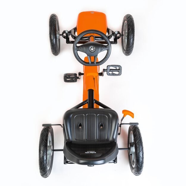 Pedal Go-kart Baby Mix Buggy oranžinė