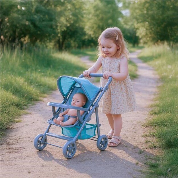 Sportinis lėlių vežimėlis Baby Mix Lana mint