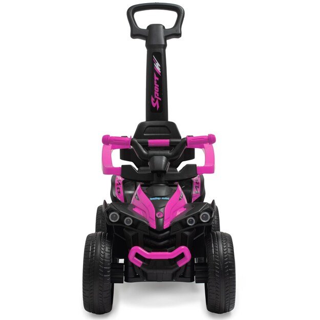 Baby Mix Mega Prime EVA Baby Bouncer su gido juosta rožinės spalvos